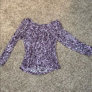 INC off the shoulder blouse.